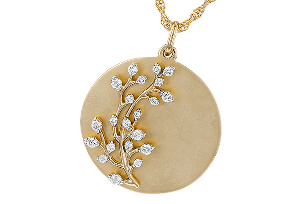 D311-09671: NECKLACE .24 TW