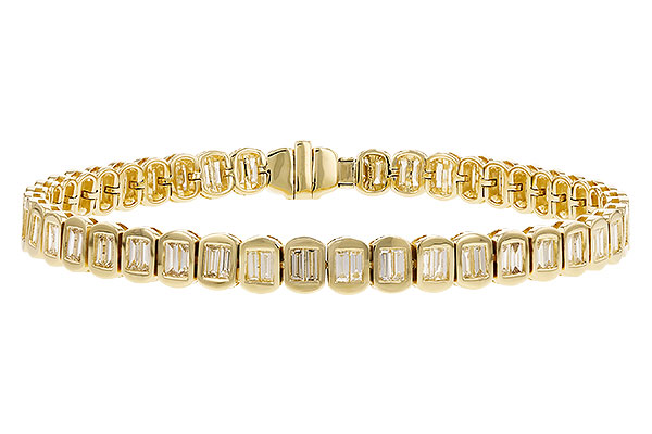 D311-09707: BRACELET 2.30 TW BAGUETTE (7")