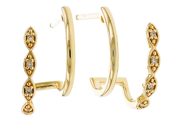 D311-13289: EARRINGS .03 TW