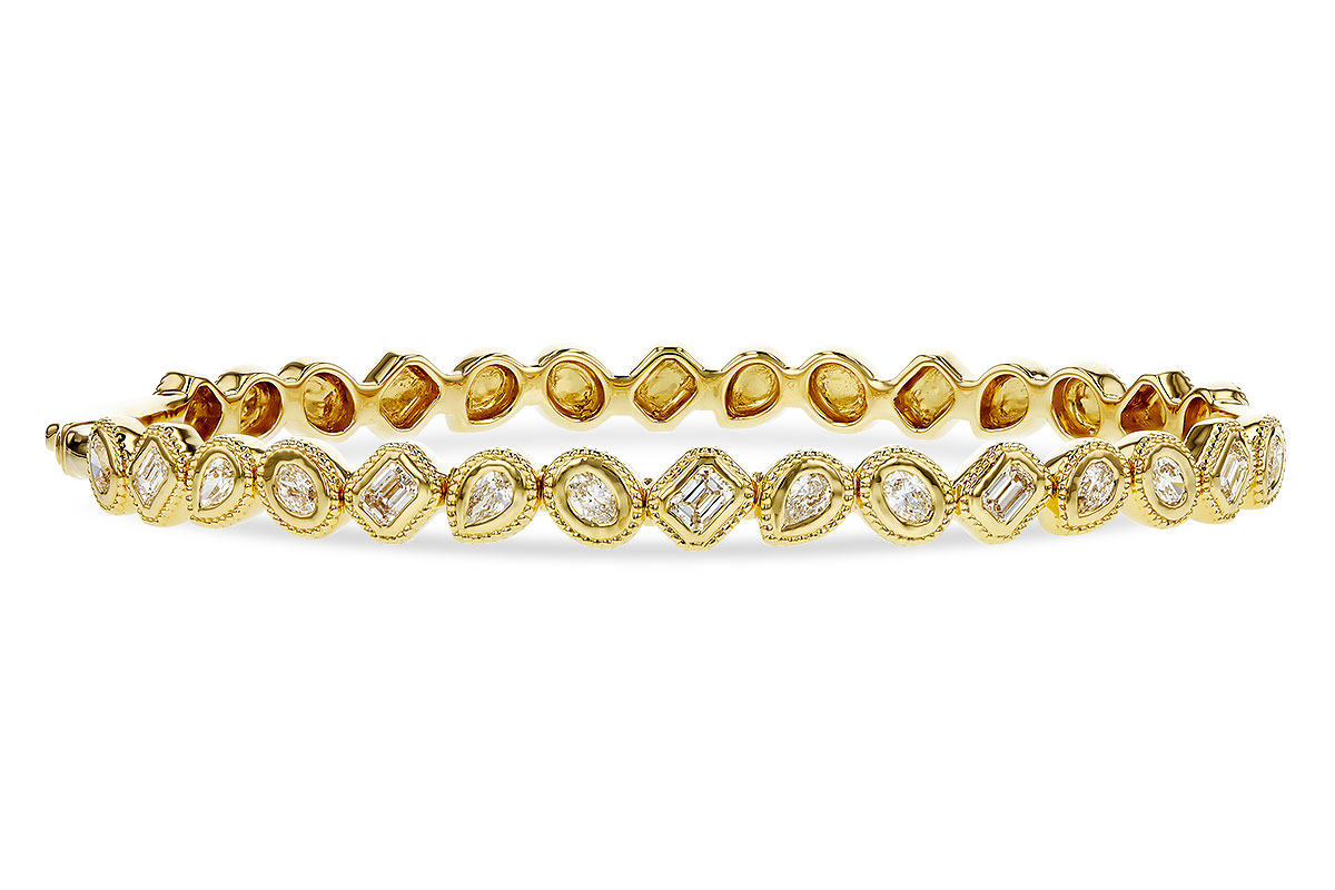 D311-16989: BANGLE 1.00 TW FANCY CUT DIAS