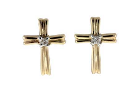 E036-62407: EARRINGS .03 TW