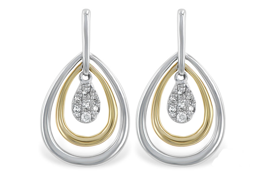 E220-22453: EARRINGS .06 TW