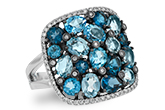 E223-86944: LDS RG 3.67 BLUE TOPAZ 3.94 TGW