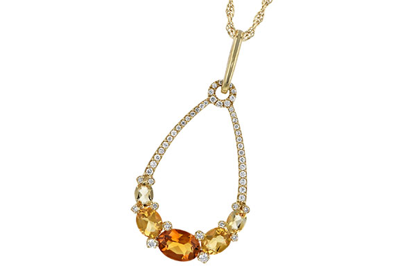 E224-76980: NECK 1.29 CITRINE 1.49 TGW