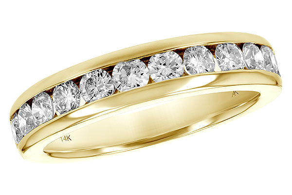 E224-80607: LDS WED RG 1.00 TW (12 STONES)