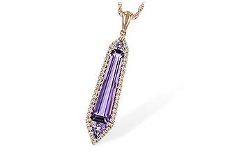 E225-65180: NECK 2.62 AMETHYST 2.85 TGW