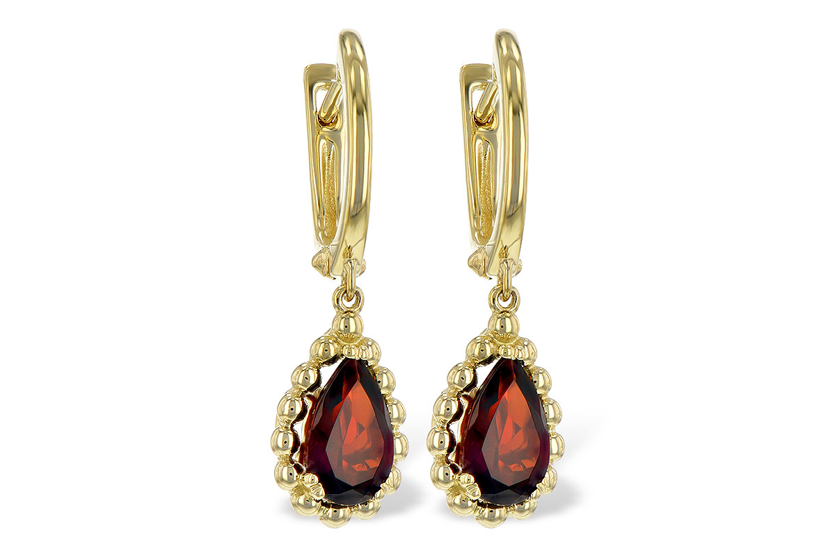 E225-67898: EARR 1.82 GARNET TW