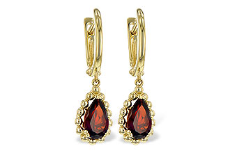 E225-67898: EARR 1.82 GARNET TW
