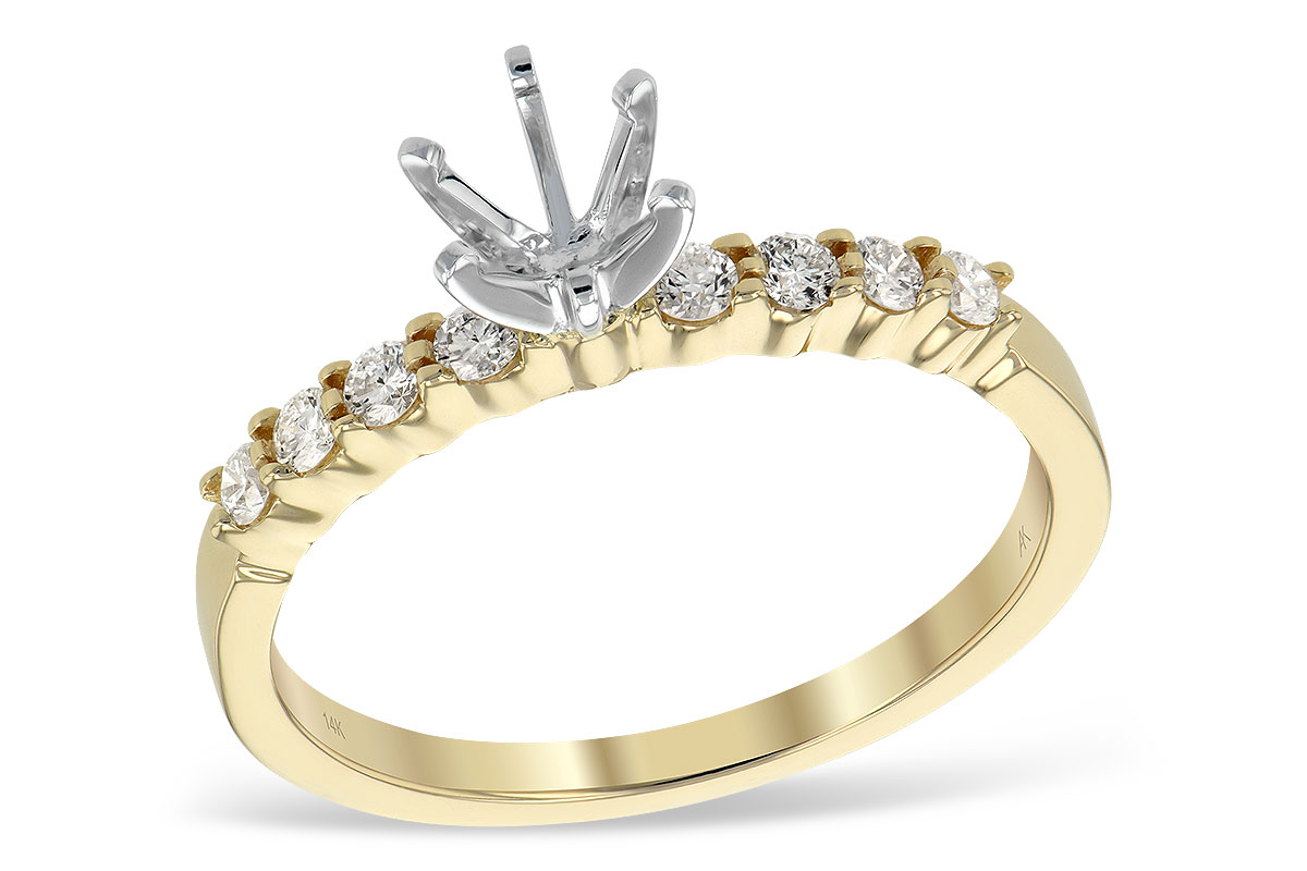 E225-69653: LDS SEMI DIA RG .22 TW