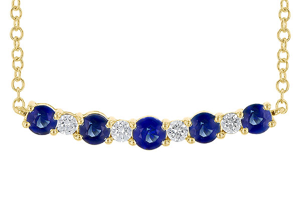E226-62453: NECK .58 TW SAPP .70 TGW