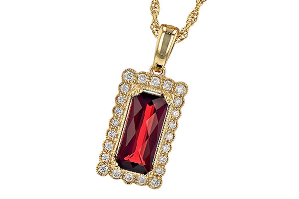 E309-28771: NECK 1.80 GARNET 1.95 TGW