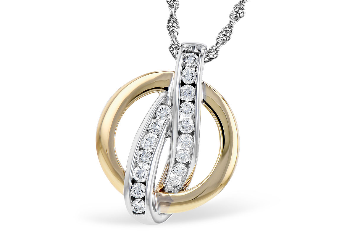 E309-30580: NECKLACE .25 TW