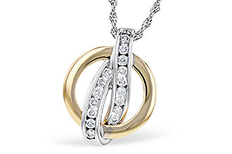 E309-30580: NECKLACE .25 TW