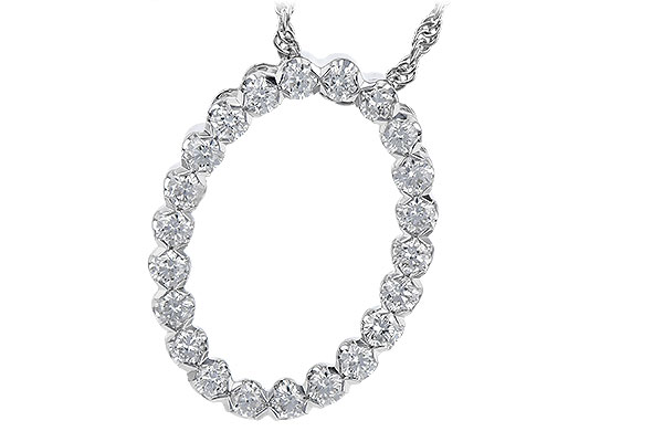 E309-32453: NECKLACE .50 TW