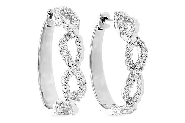 E309-35162: EARRINGS .18 TW