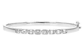 E310-21507: BANGLE 2.00 TW EMERALD CUTS