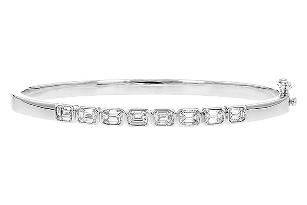 E310-21507: BANGLE 2.00 TW EMERALD CUTS