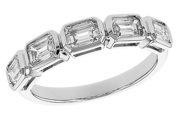 E310-23362: LDS DIA WED RG 1.20 TW EMERALD CUTS