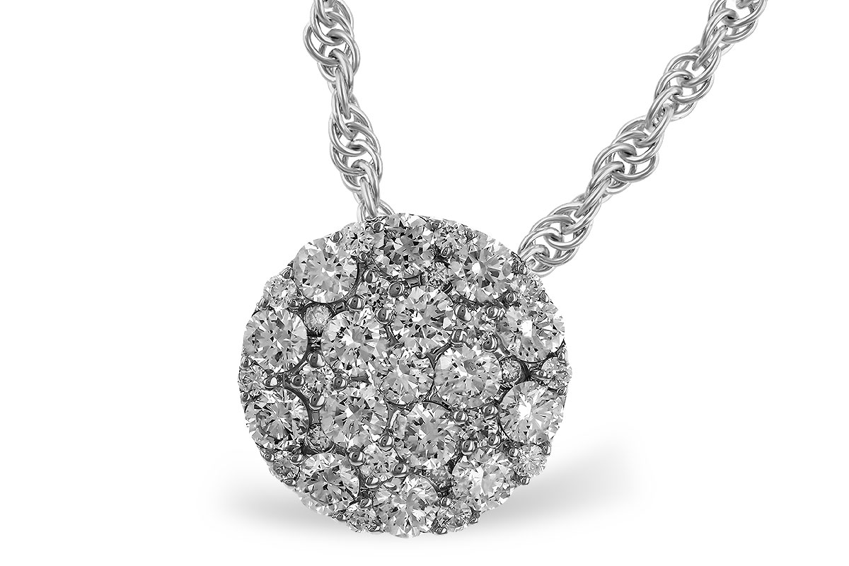 E311-09689: NECKLACE .50 TW