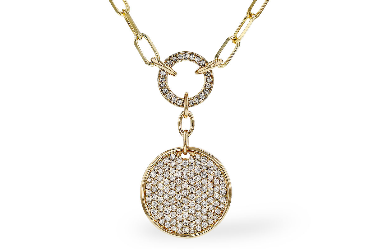 E311-11480: NECKLACE .92 TW (17")
