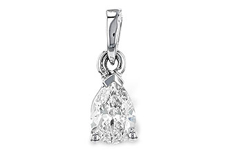 E311-11489: PENDANT .28 PEAR SHAPE