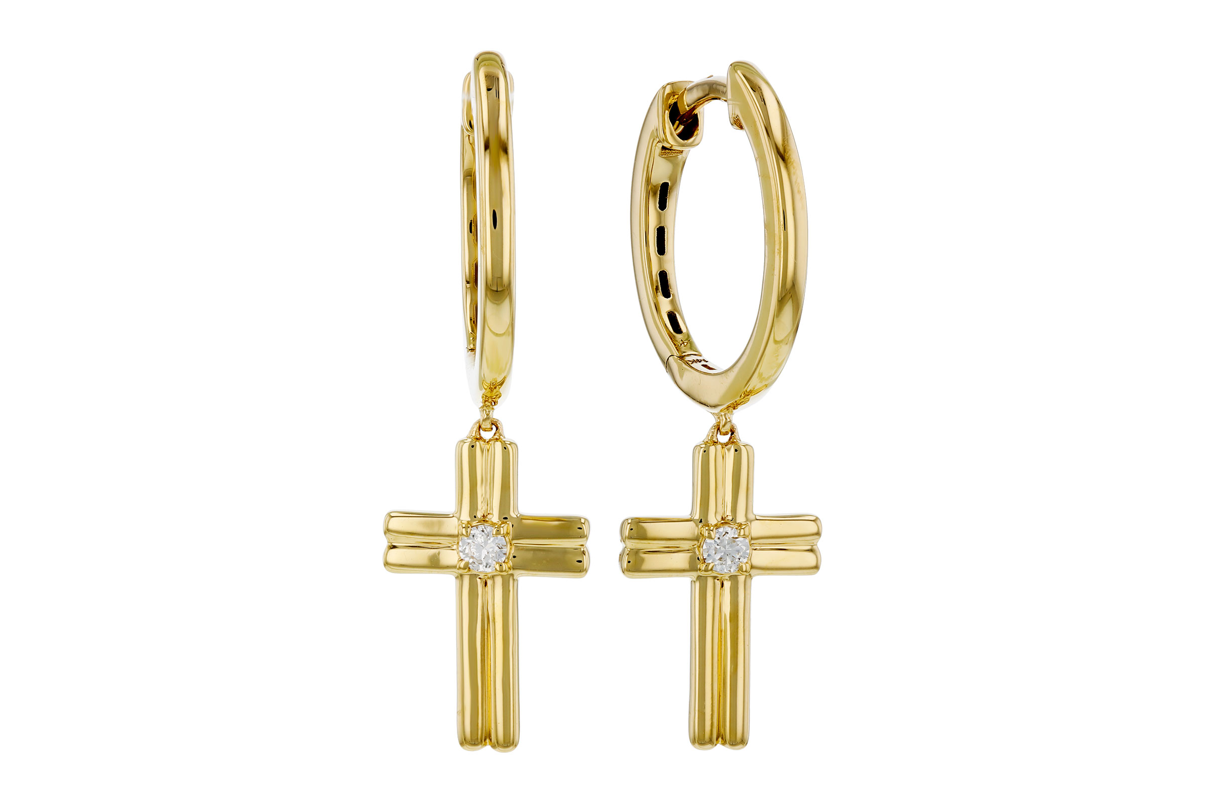 E312-01516: EARRINGS .05 TW