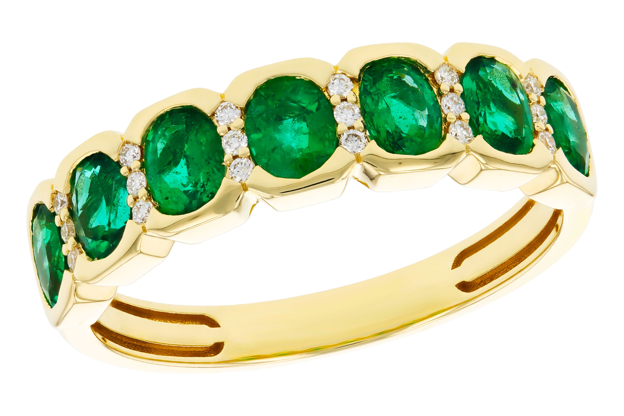 E312-02444: LDS WED RG 1.15 TW EMERALD 1.22 TGW