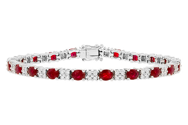 F036-56062: BRACELET 7.10 RUBY 7.92 TGW