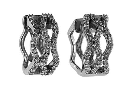 F036-63362: EARRINGS .50 TW