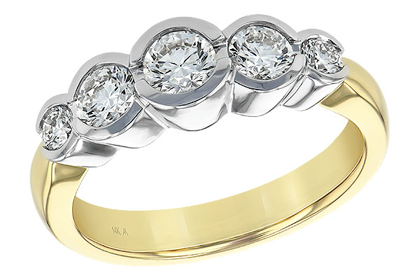 F129-33316: LDS WED RING 1.00 TW