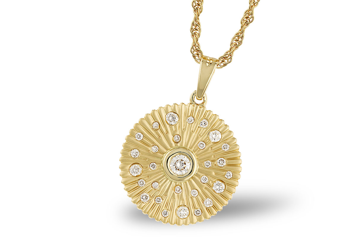 F220-22453: NECKLACE .24 TW