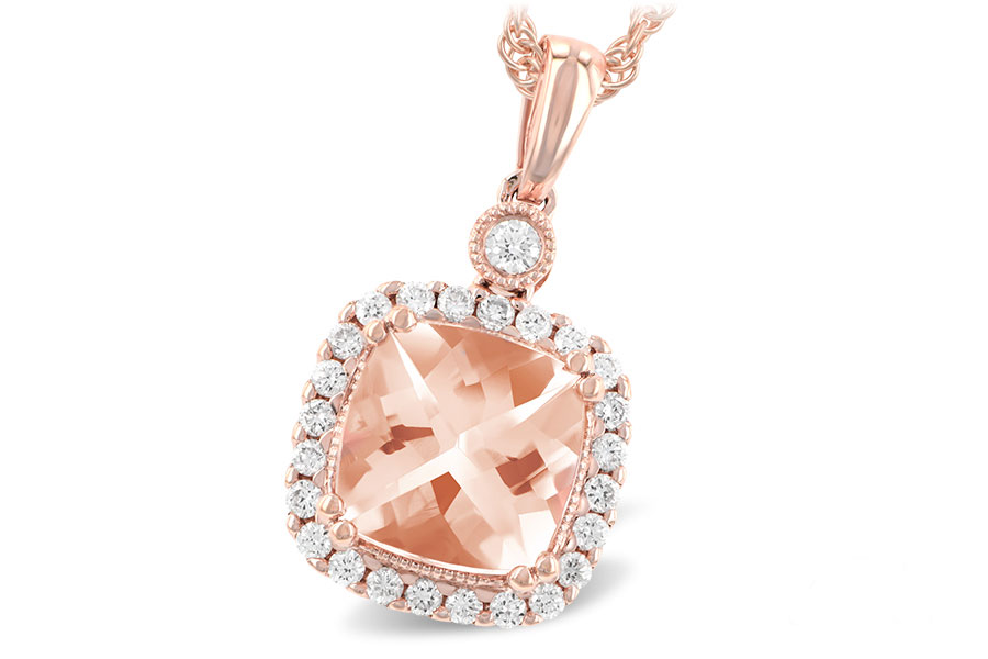 F222-93325: NECK 1.09 MORGANITE 1.26 TGW (7MM MORG)