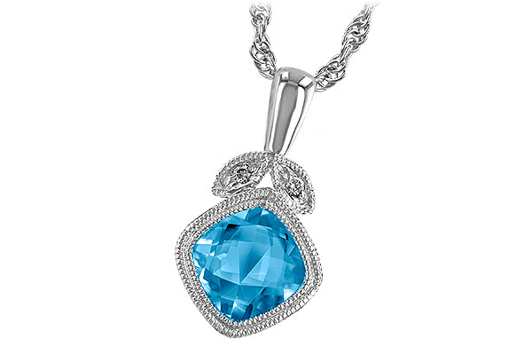 F222-97862: NECK 1.05 BLUE TOPAZ 1.06 TGW