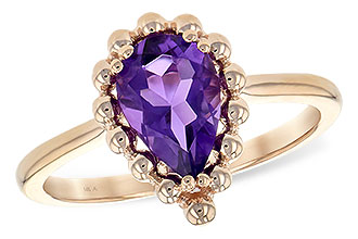 F225-67889: LDS RING 1.06 CT AMETHYST