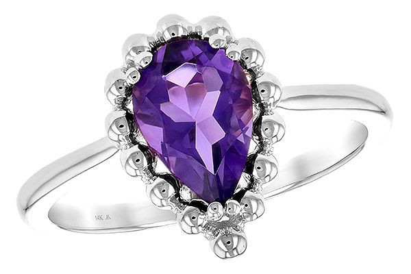 F225-67889: LDS RING 1.06 CT AMETHYST