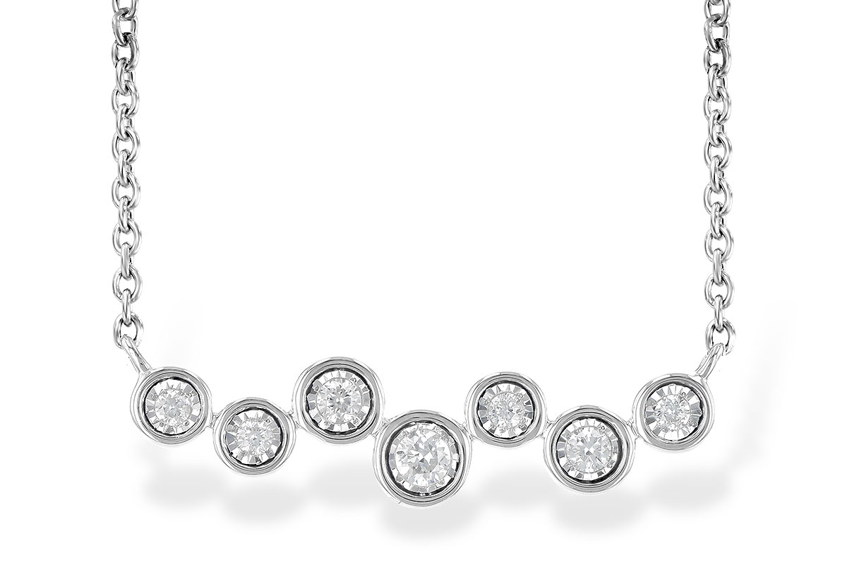 F226-61544: NECKLACE .13 TW