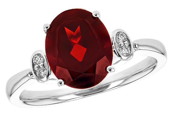F226-62453: LDS RG 2.90 GARNET 2.96 TGW (10x8MM GAR)