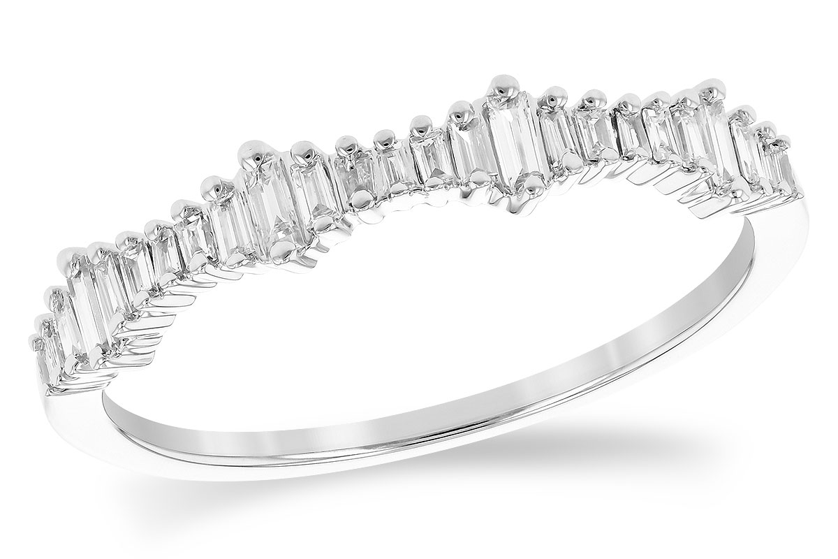 F309-34244: LDS WED RG .20 TW BAGUETTES