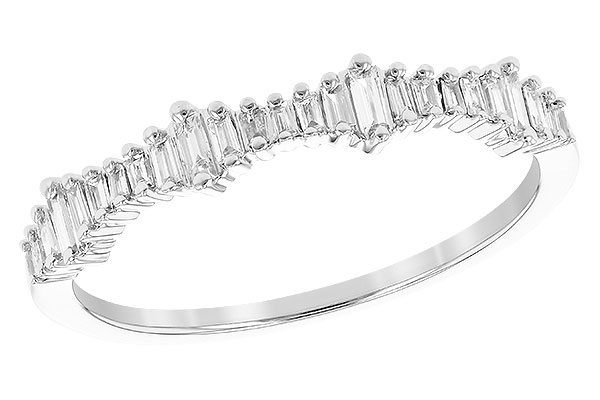 F309-34244: LDS WED RG .20 TW BAGUETTES