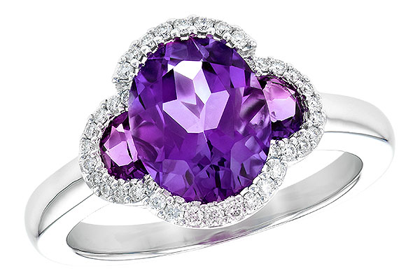 F310-19662: LDS RG 2.44 TW AMETHYST 2.60 TGW