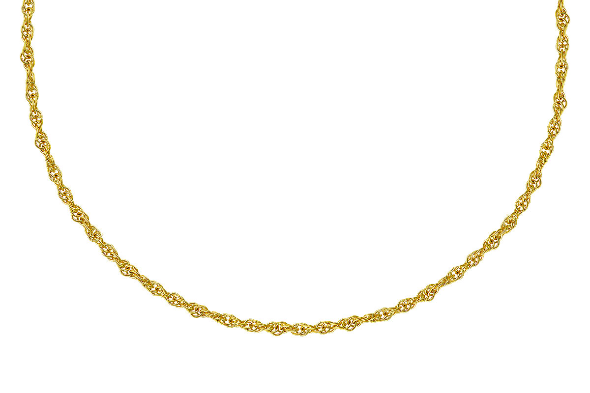 F310-24262: ROPE CHAIN (16IN, 1.5MM, 14KT, LOBSTER CLASP)