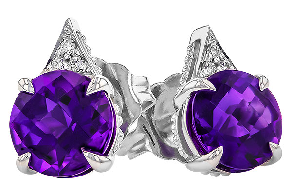 F310-26980: EARR 1.33 TW AMETHYST 1.35 TGW (6MM RD)