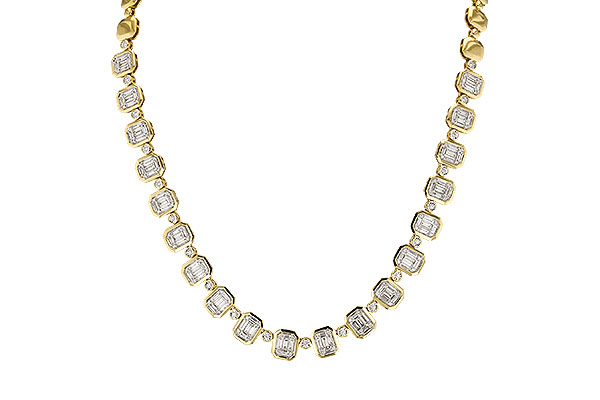 F311-09698: NECKLACE 2.48 BAG 2.95 TW (16")