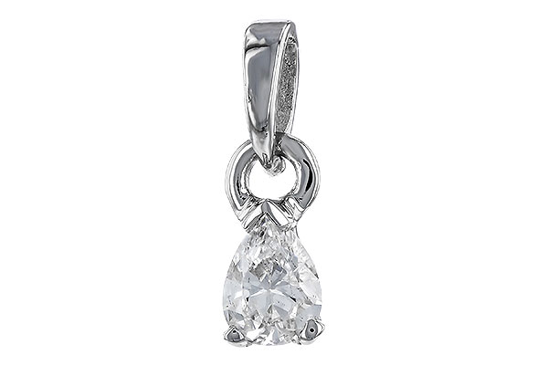 F311-11489: PENDANT .14 PEAR SHAPE
