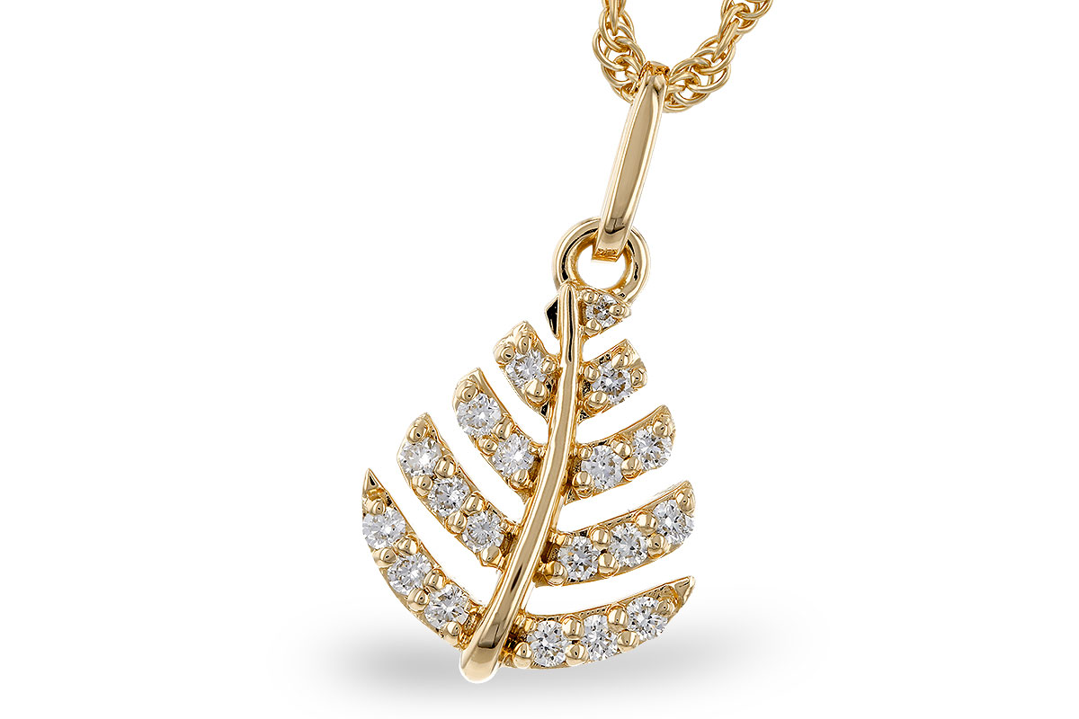 F311-11544: NECKLACE .15 TW