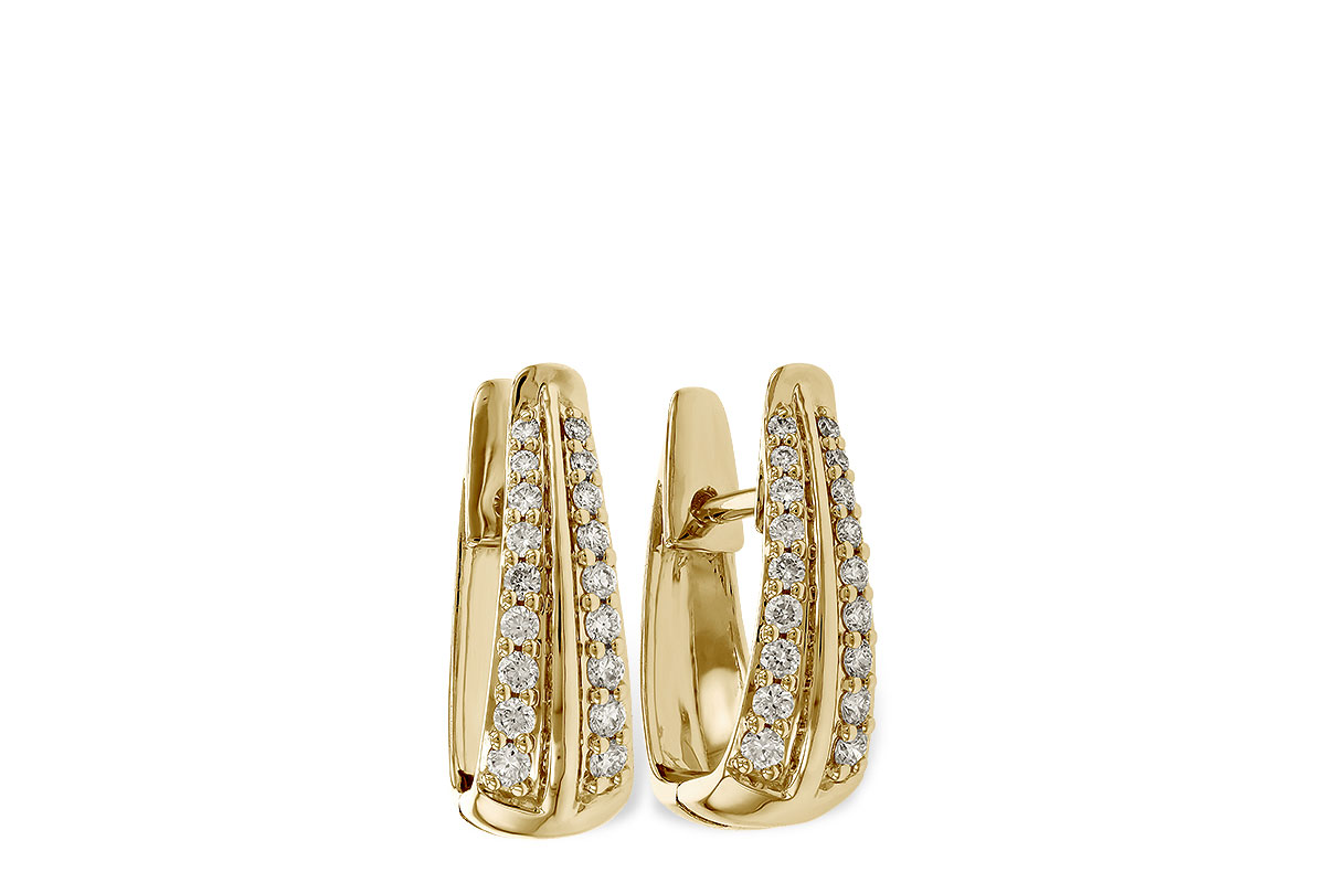 F311-12416: EARRINGS .25 TW