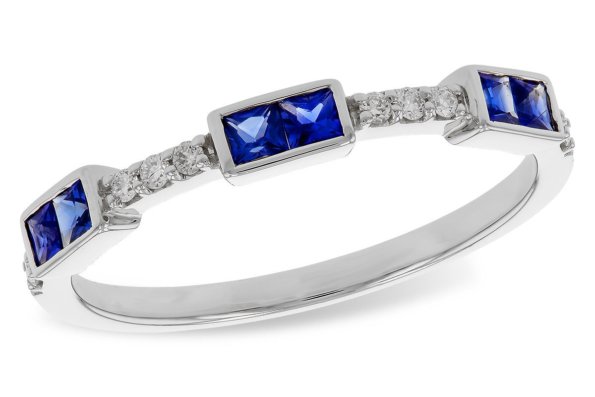 F311-13362: LDS WED RG .36 SAPPHIRE .43 TGW