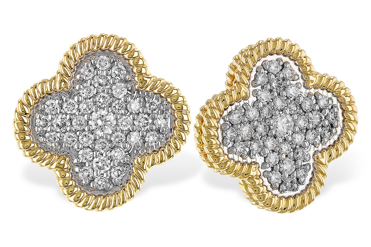 F311-14244: EARRINGS .50 TW