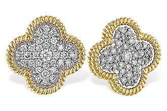 F311-14244: EARRINGS .50 TW