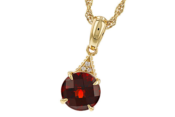 F311-16025: NECK 1.46 GARNET 1.47 TGW (7MM RD)